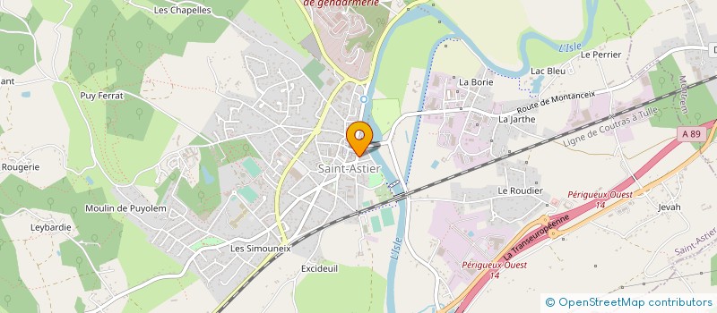 localisation de l'entreprise ASSOCIATION CAILLOUX à SAINT-ASTIER