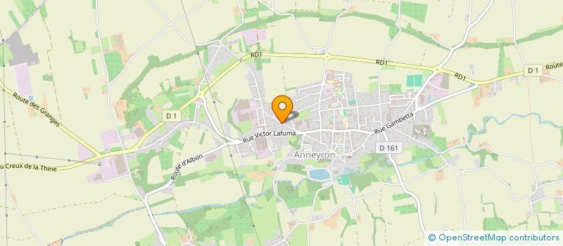 localisation de l'entreprise ASSOCIATION CAISSES A SAVON ANNEYRON  ANNEYRON