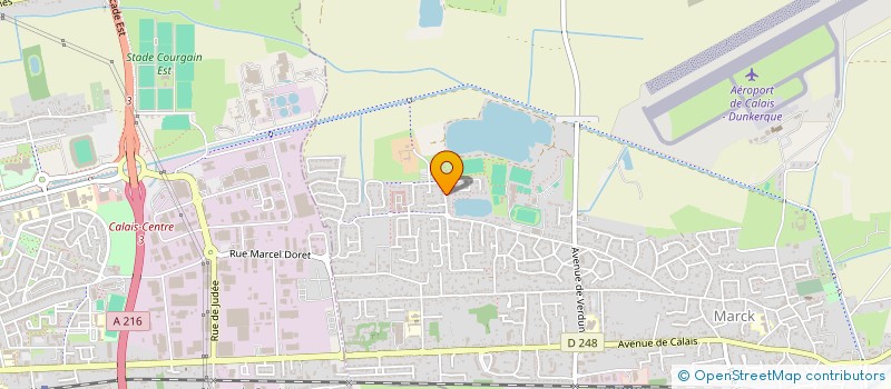 localisation de l'entreprise ASSOCIATION CALAISIENNE D'AIRSOFT  MARCK