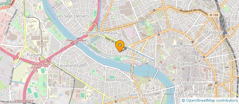 localisation de l'entreprise ASSOCIATION CALIENTE LATINO à TOULOUSE