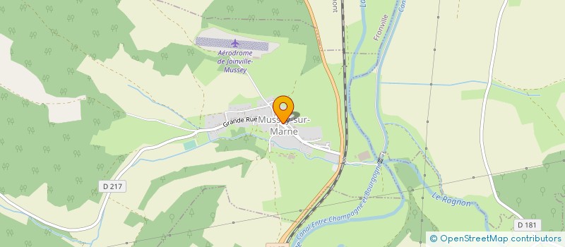 localisation de l'entreprise ASSOCIATION CALIXTE BONNY à MUSSEY-SUR-MARNE