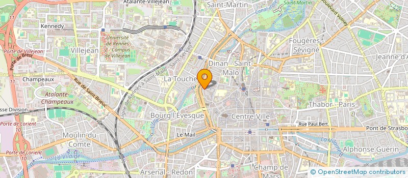 localisation de l'entreprise ASSOCIATION CALLE LUNA  RENNES