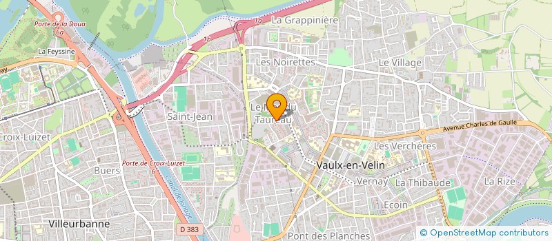 localisation de l'entreprise ASSOCIATION CAMEROUN BAMBOUTOS BATCHAM  VAULX-EN-VELIN