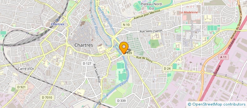 localisation de l'entreprise ASSOCIATION CAMILLE FAUQUET à CHARTRES