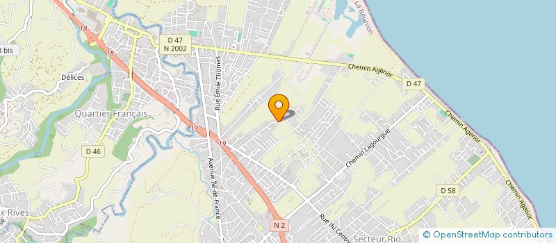 localisation de l'entreprise ASSOCIATION CAMP PAPOU EVENT  SAINT-ANDRE