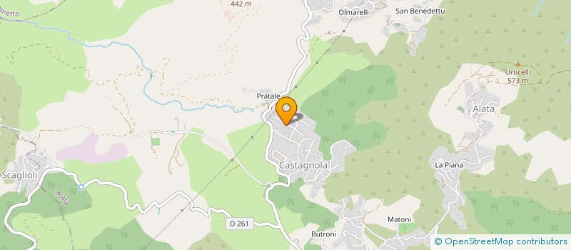 localisation de l'entreprise ASSOCIATION CANINE D ACTIVITES DE TRAINE DU PAYS AJACCIEN à ALATA