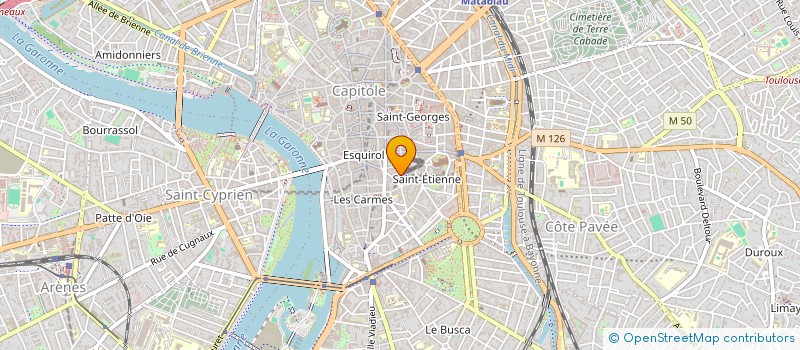 localisation de l'entreprise ASSOCIATION CANINE DE BOURRASSOL à TOULOUSE