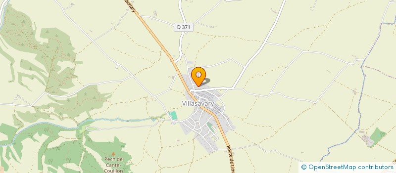 localisation de l'entreprise ASSOCIATION CANINE DE L'HORTE  VILLASAVARY