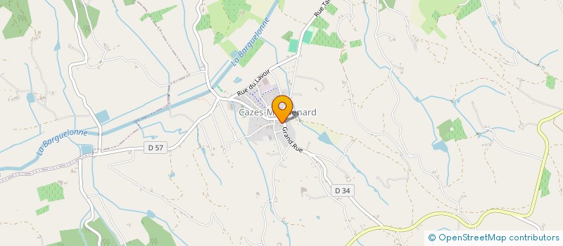 localisation de l'entreprise ASSOCIATION CANTINE SCOLAIRE  MONTAGUDET