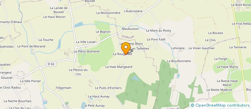 localisation de l'entreprise ASSOCIATION CANTONALE DE REMPLACEMENT  LA CHAPELLE DU LOU DU LAC