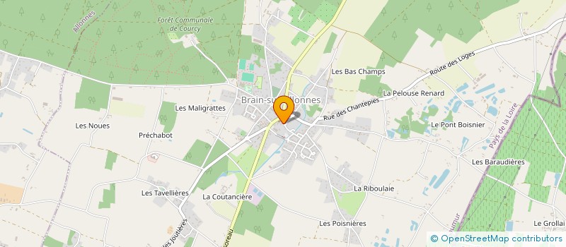 localisation de l'entreprise ASSOCIATION CANTONALE DES AMICALES SCOLAIRES U.S.E.P. DU CANTON D'ALLONNES à ALLONNES