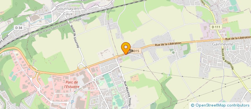 localisation de l'entreprise ASSOCIATION  CAP'ATOUT  GONFREVILLE-L'ORCHER