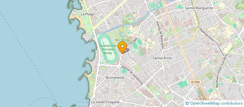 localisation de l'entreprise ASSOCIATION CAP AVENTURES  MARSEILLE