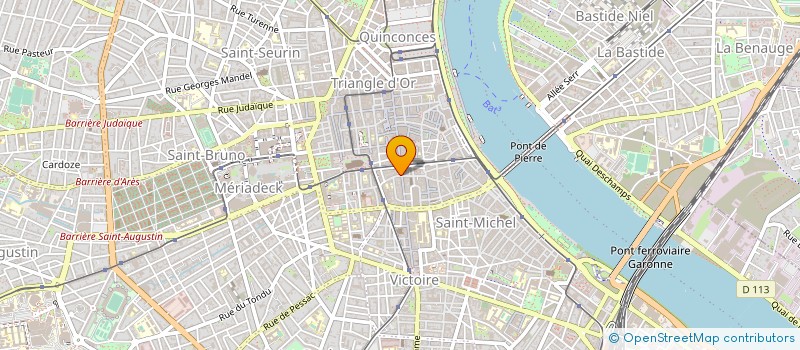 localisation de l'entreprise ASSOCIATION CAP FOOT à BORDEAUX