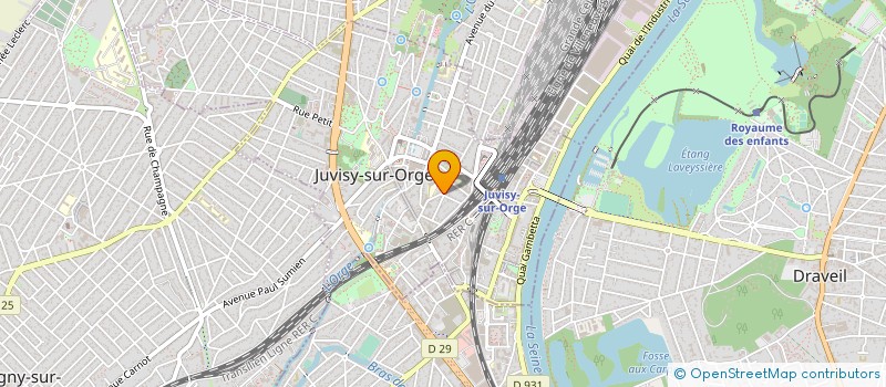 localisation de l'entreprise ASSOCIATION CAP HORIZON à JUVISY-SUR-ORGE
