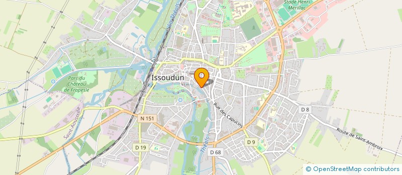 localisation de l'entreprise ASSOCIATION CAP ISSOUDUN à ISSOUDUN