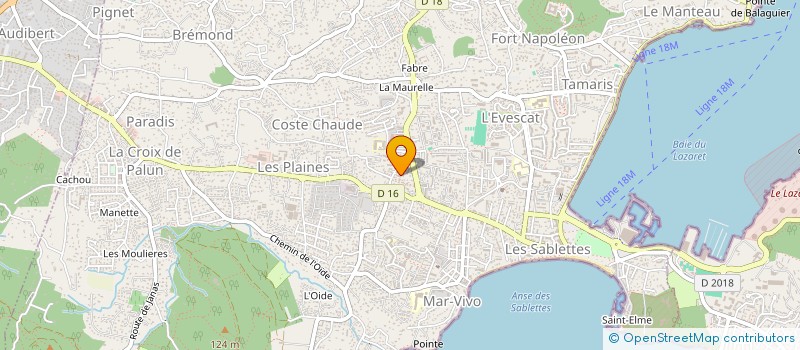 localisation de l'entreprise ASSOCIATION CAP NOUVEAU à LA SEYNE SUR MER