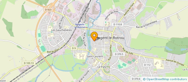 localisation de l'entreprise ASSOCIATION CAPENVIE à NOGENT-LE-ROTROU