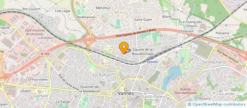 localisation de l'entreprise ASSOCIATION CAPOEIRA BRASIL VANNES - GCB VANNES à VANNES