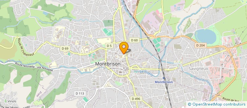 localisation de l'entreprise ASSOCIATION CAPOEIRA MALUNGOS FOREZ  MONTBRISON