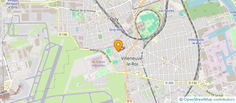 localisation de l'entreprise ASSOCIATION CAPOEIRA SENZALA VILLENEUVE-LE-ROI (V.L.R)  VILLENEUVE-LE-ROI