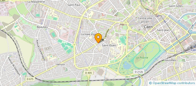 localisation de l'entreprise ASSOCIATION CAPPELLA à CAEN
