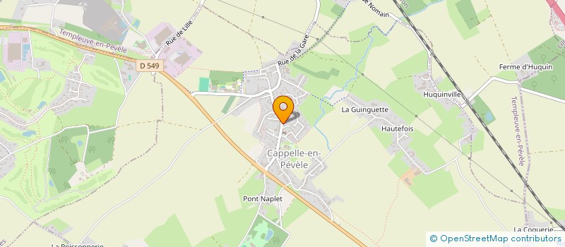 localisation de l'entreprise ASSOCIATION CAPPELLOISE DES ASSISTANTES MATERNELLES  CAPPELLE-EN-PEVELE