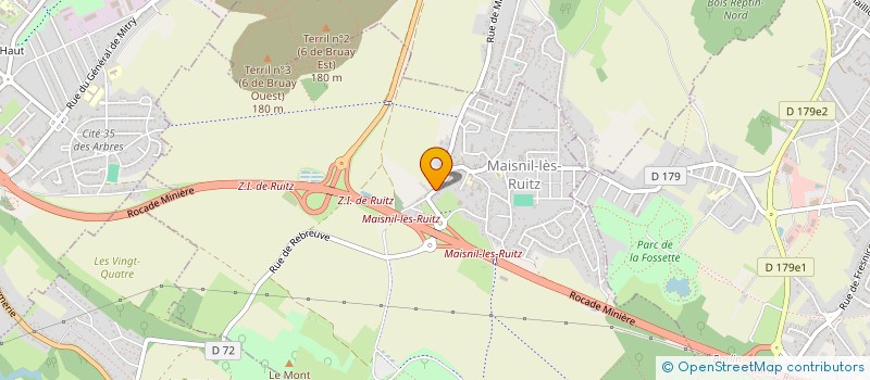 localisation de l'entreprise ASSOCIATION CARBONE 14  MAISNIL-LES-RUITZ