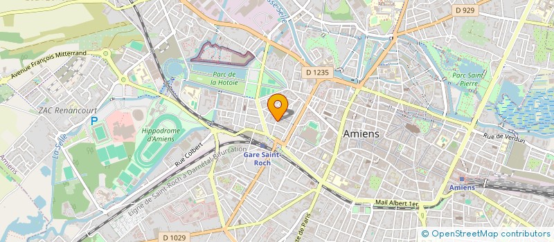 localisation de l'entreprise ASSOCIATION CARDAN à AMIENS
