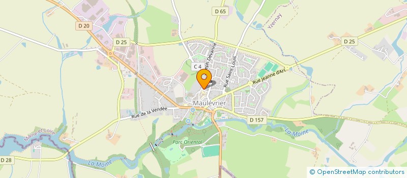 localisation de l'entreprise ASSOCIATION CARDINAL LUCON  MAULEVRIER