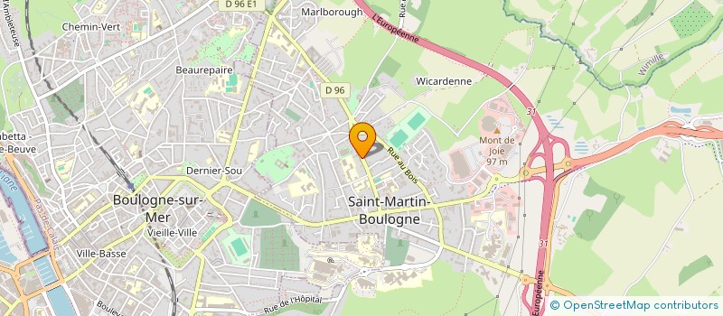 localisation de l'entreprise ASSOCIATION CARDIOGOAL SAINT LEONARD  SAINT-MARTIN-BOULOGNE