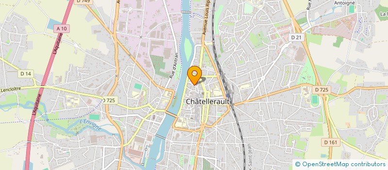 localisation de l'entreprise ASSOCIATION CARDIVAUX à CHATELLERAULT