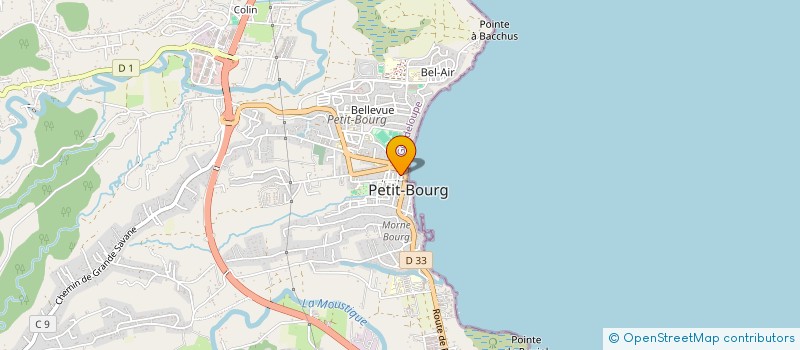 localisation de l'entreprise ASSOCIATION CARIBEENNE D'ECHANGE DE TRADITION CULTURELLE ET D'ENTRAIDE  PETIT-BOURG