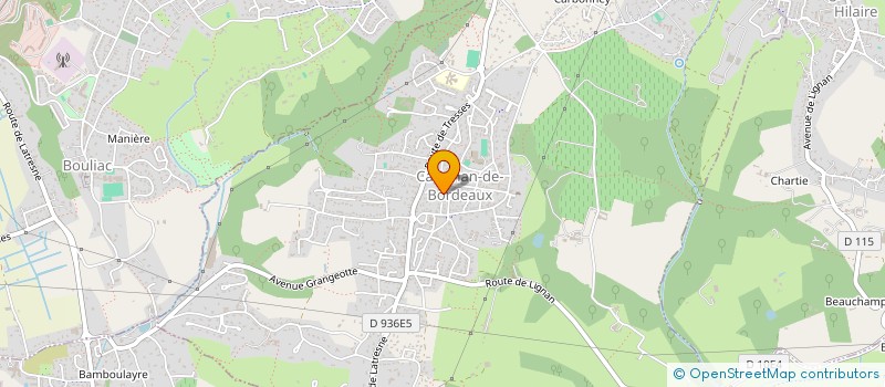 localisation de l'entreprise ASSOCIATION CARIGNANAISE DES PARENTS D'ELEVES  CARIGNAN-DE-BORDEAUX