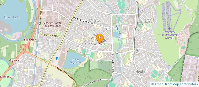 localisation de l'entreprise ASSOCIATION CARITATIVE ENTRAIDE SOLIDAIRE à STRASBOURG