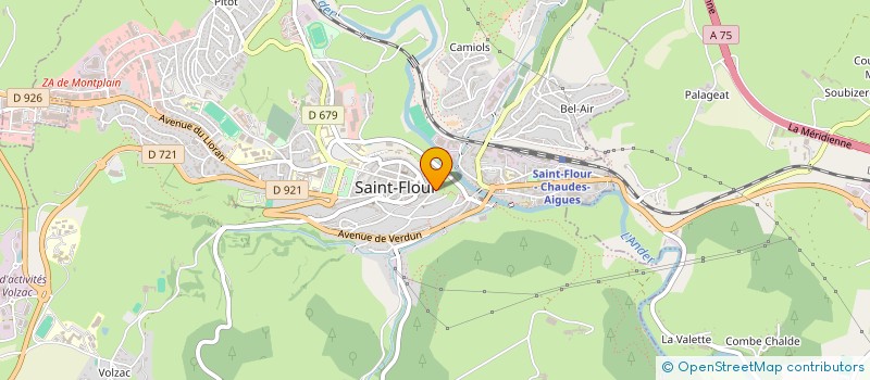 localisation de l'entreprise ASSOCIATION CARMEL à SAINT-FLOUR