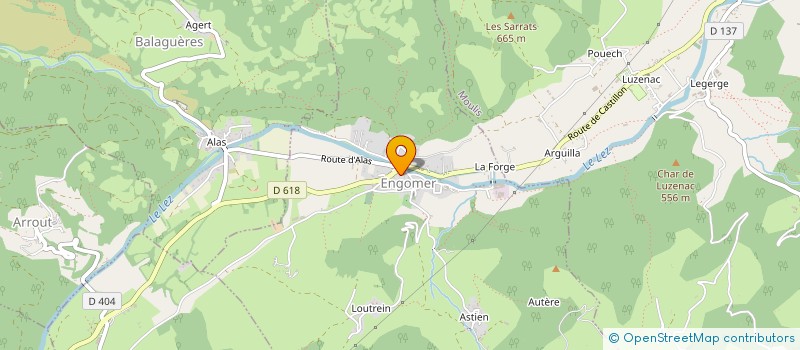 localisation de l'entreprise ASSOCIATION CARMI à ENGOMER