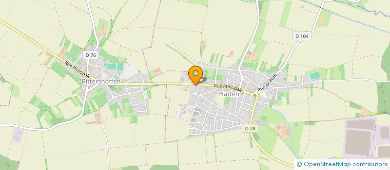 localisation de l'entreprise ASSOCIATION CARNAVALESQUE BRETZEL CONFETTIS  RITTERSHOFFEN