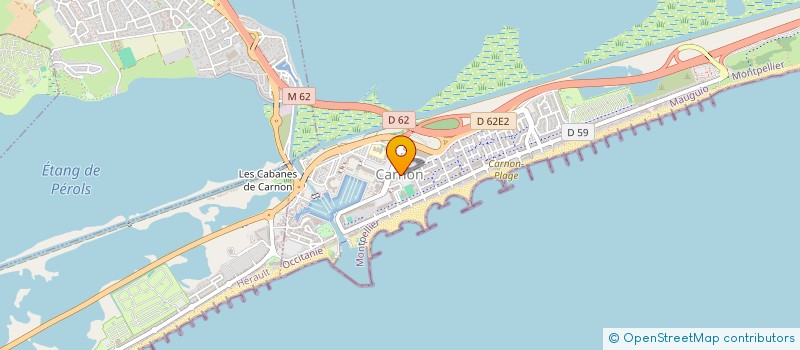 localisation de l'entreprise ASSOCIATION CARNONNAISE DU 3EME AGE ET DES PERSONNES RETRAITEES  MAUGUIO