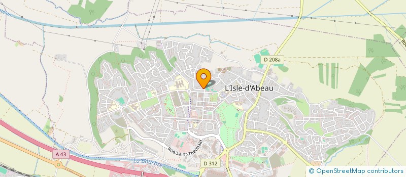 localisation de l'entreprise ASSOCIATION CARPE DIEM à L'ISLE-D'ABEAU