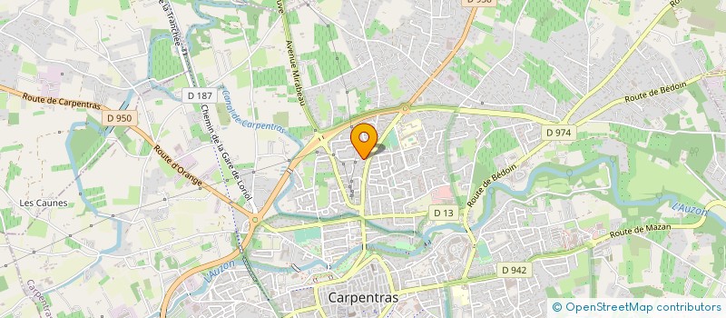 localisation de l'entreprise ASSOCIATION CARPEDIEM à CARPENTRAS