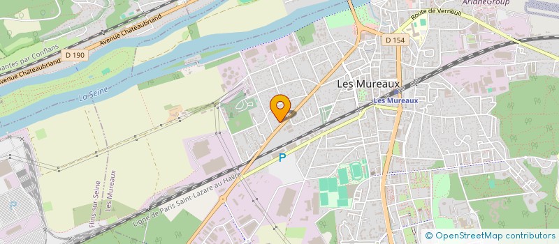localisation de l'entreprise ASSOCIATION CARRIERE DE BELE à LES MUREAUX