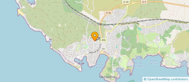 localisation de l'entreprise ASSOCIATION CARRO SUR SCENE  MARTIGUES