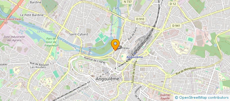 localisation de l'entreprise ASSOCIATION CARTEL à ANGOULEME
