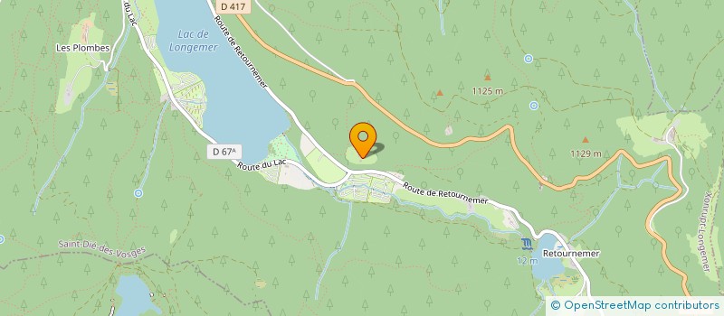 localisation de l'entreprise ASSOCIATION CARTON PLUME  XONRUPT-LONGEMER