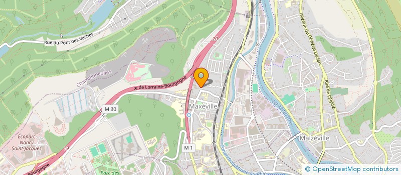 localisation de l'entreprise ASSOCIATION CASA BANCALE PROD  MAXEVILLE