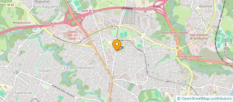 localisation de l'entreprise ASSOCIATION CASSE TA ROUTINE à NANTES