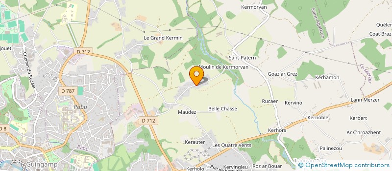 localisation de l'entreprise ASSOCIATION CASSIOPEE  SAINT-AGATHON