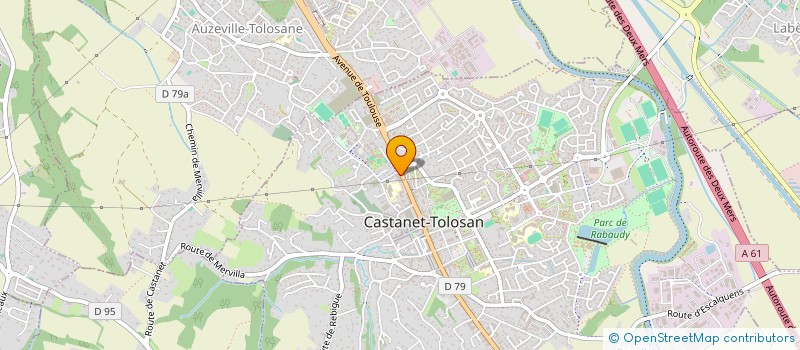 localisation de l'entreprise ASSOCIATION CASTANET ECONOMIE à CASTANET-TOLOSAN