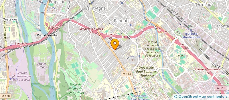 localisation de l'entreprise ASSOCIATION CATART à TOULOUSE
